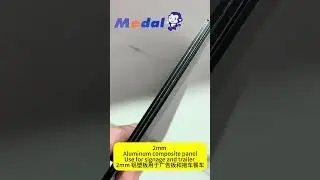 2MM aluminum composite panel use for signage and trailer 2mm 3mm 4mm ACP SHEET