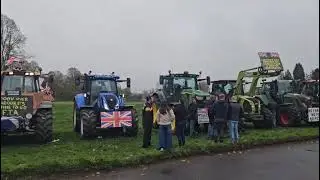 🎃🚜 Trick or Treat Alert! Our farmers are out and about today, rolling through the countryside in the