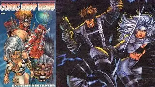 COMIC SHOP NEWS w/ Art Thibert's BLACK & WHITE!