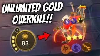 WYRMSLAYER CLAUDE SC FIRE !! OVERKILL UNLIMITED GOLD !! MAGIC CHESS MOBILE LEGENDS