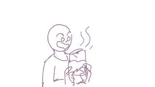 adv character animation: big bite yummy 
