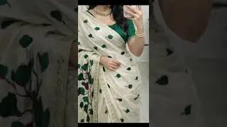 Soft Silk Sarees with embriodery work & real mirror work | price : 1250 | 7032596883 , subscribe pls