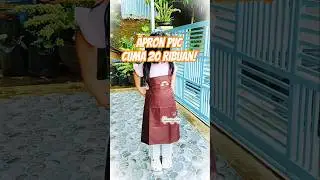 Apron pvc 20 ribuan #apron #kitchen #kitchentools #racunshopee #shopee #review #unboxing