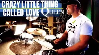 Queen - Crazy Little Thing Called Love - Drum Cover (🎧High Quality Audio)