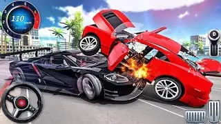 Car Crash Beam Racing Simulator - Real Extreme Derby Car Driving 3D - Android GamePlay