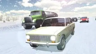 Russian Winter Traffic Racer - Симулятор зимнего вождения на Android ( Review)