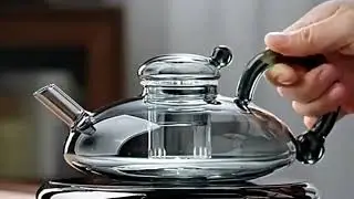 Glass Ring Kettle &ndash; Modern Electric Kettle for Tea & Coffee Lovers