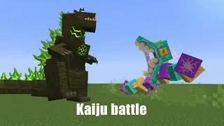 Tremorzilla vs Gum Worm|Update|Minecraft|1.20.1|