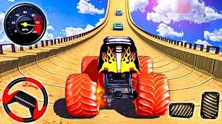 Monster Truck Car Racing - Mega Ramp Racing Car Race - Android GamePlay