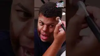 Easy werewolf Halloween makeup tutorial #shorts