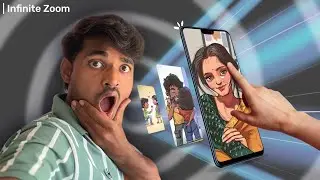 Android पर ये Kaise Possible है ? Infinite zoom art | Infinite zoom art कैसे करे