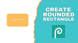 How to Create Rounded Rectangle in Photopea Software