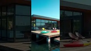 Tranquil Waters #framehouse #nature #aframecabin #cabinhouse #house #aframehouse #home #cabin #relax