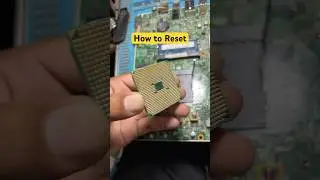 How to Reset AMD Series Processor Chip in Motherboard Shocket#macnitesh#keyboardtricks#2025short