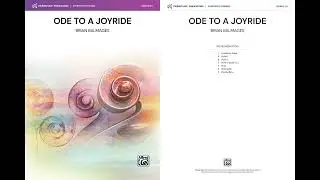 Ode to a Joyride, by Brian Balmages &ndash; Score & Sound