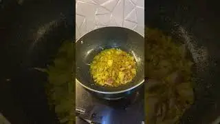Preparation of #thumyakpi /salty dried fish achar /pickle #homemadefood #cookingathome