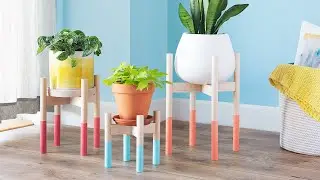Hold on to Your Plants | Handcrafted Modern Wood Plant Stand