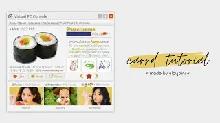 interactive carrd tutorial &mdash; &copy; bokkiei
