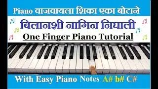 how to learn fast || Bilanshi Nagin Nighali || Piano tutorial || Piano Notes