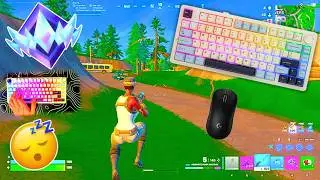 Aula F75 ASMR 😴 Fortnite Ranked Reload🏆Satisfying Keyboard Fortnite 360 FPS 4K