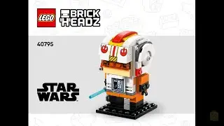 LEGO BrickHeadz 40795 &ndash; Complete Luke Skywalker (Rebel Pilot) Instructions!