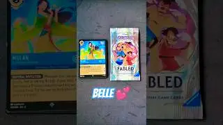 Disney's Lorcana ! Fabled! I pulled a rare Belle! #shorts