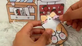 Strawberry jam cat bedtime and night routine! Pt 2 (bathroom coming soon!)