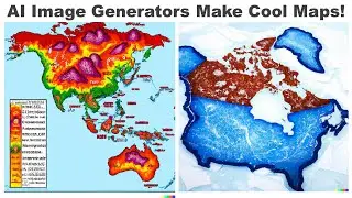 AI image generators make cool/weird maps