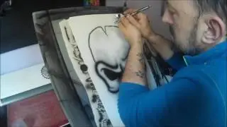 aerografia calavera