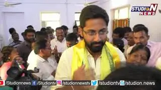 MVVS Murthy Grandson Bharat Enters into TDP Party | Studio N