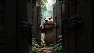 A curious panda in trouble   #3d #anime #pixar