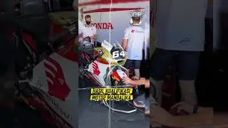 Kualifikasi Moto2 Mandalika 2025: Mario Aji Crash #marioaji