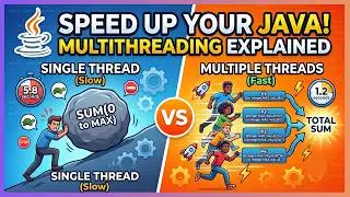 Java Multithreading Explained with Real Example | Calculate Sum Using Multiple Threads