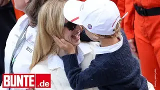 Beatrice & Pierre Casiraghi – Küsschen, Kuscheln & Autorennen: Sie zeigen sich innig mit ihren Kids