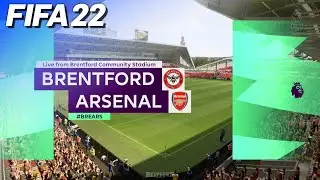 FIFA 22 - Brentford FC vs. Arsenal | '22/'23 Premier League