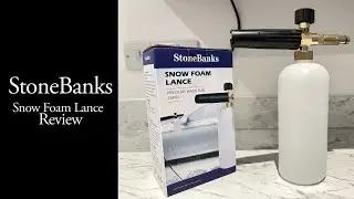 Cheap Snow Foam Lance from Amazon (Stone Banks)