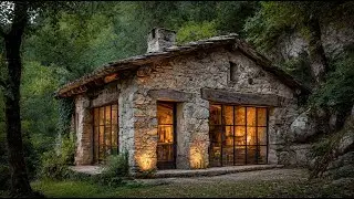 Finding Peace in a Small Rustic Stone House