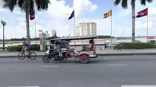 金边鸽子广场 Taubenplatz, Phnom Penh