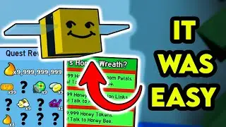 Honey Bee Quest was so EASY | Bee Swarm Simulator Roblox