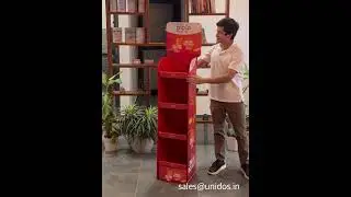 Pop-Up Floor Standing Product Display Unit - Innovative Marketing Display - Unidos