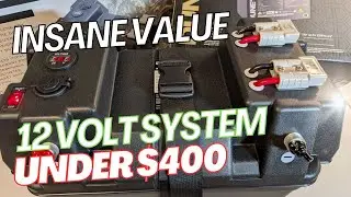 THE CHEAPEST LITHIUM SETUP! Dune 120amp LiFeP04 battery and box solution everyone needs to see