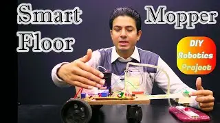 DIY Smart Floor Mopper Using 8051 Microcontroller | Perfect Engineering Project Idea!