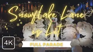 Snowflake Lane 2022, Full Parade, at the Bellevue Collection is the Best Festive Holiday Event in 4K