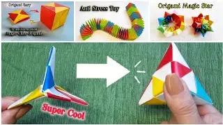 Unlocking the Secrets of Magic:Mind-Blowing origami Tricks & Mesmerizing Toys in Action!