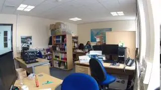 Day in the office - time lapse