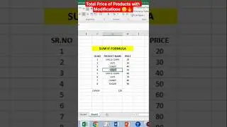 excel viral shorts #excel #shorts #trending