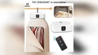 #Portable Clothing Dryer Folding Electric Clothes Dryer Foldable Laundry Dryer UV Sterilization Ele