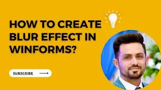 C#   Pop up Form with Fade Background / Blur Effect in Win Forms