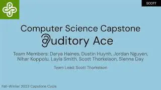 Capstone FW2023 - Auditory Ace