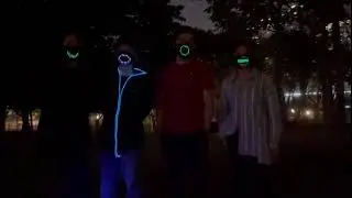 Sounds Activated LED Light Up Face Mask Voice Controlled LED Talking Mask